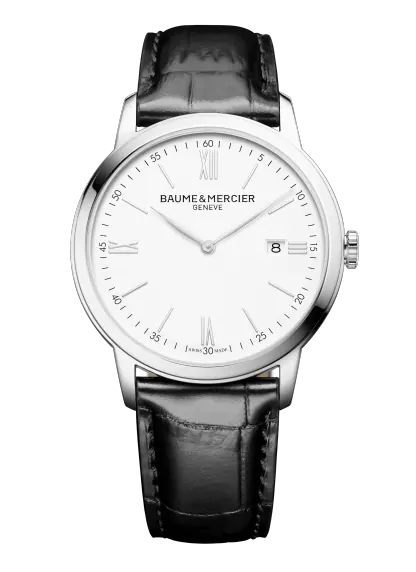 Venez découvrir la montre Classima 10414 de Baume & Mercier chez votre bijoutier Dumas Horloger en plein coeur d'Avignon. Détaillant officiel.