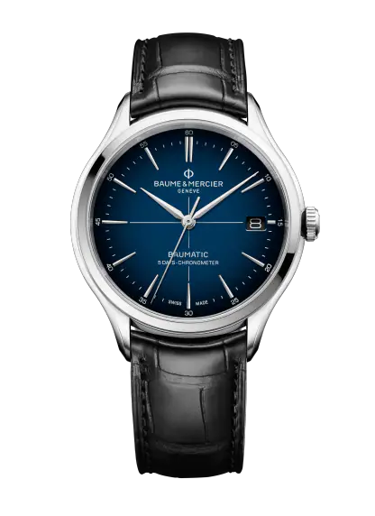 Appréciez la montre Clifton 10467 de Baume & Mercier. Célèbre maison Horlogère Suisse chez votre détaillant officiel Dumas Horloger à Avignon.