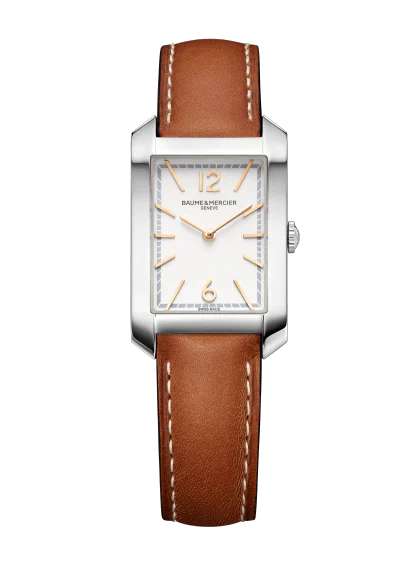 Succombez à la montre Hampton pour femme de chez Baume & Mercier. Une montre de luxe Suisse. Détaillant officiel Paiement 4x sans frais