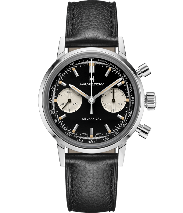 Découvrez la montre Intra-matic-Chronograph de Hamilton chez Dumas Horloger. Détaillant officiel à Avignon. Paiement 4x sans frais.