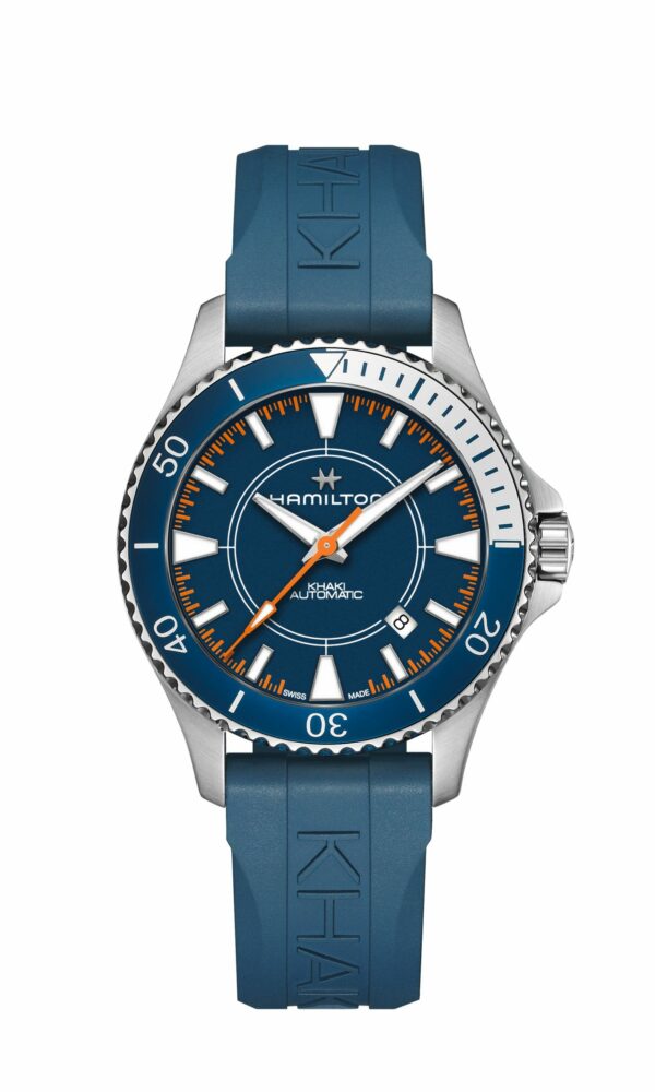Laissez-vous séduire par la montre de plongée khaki navy scuba de chez Hamilton. Votre détaillant officiel Dumas à Avignon centre ville.