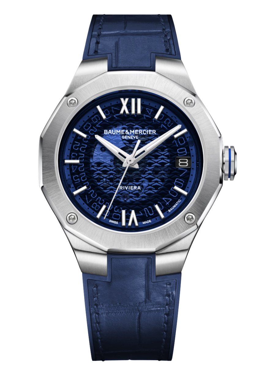 Découvrez l'élégance intemporelle de la montre homme Riviera Baume & Mercier chez votre horloger Dumas à Avignon. Détaillant officiel en Vaucluse.