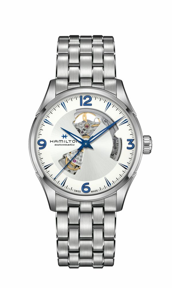 Découvrez la montre Jazzmaster Open Heart de Hamilton, une montre de luxe qui allie tradition et innovation. Commandez-la dès maintenant chez Dumas Horloger à Avignon.
