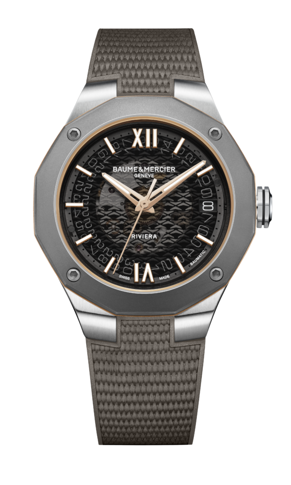 Découvrez la montre homme Riviera 10720 Auto de Baume & Mercier chez Dumas Horloger à Avignon. Un garde-temps Swiss-made pour l’homme sophistiqué